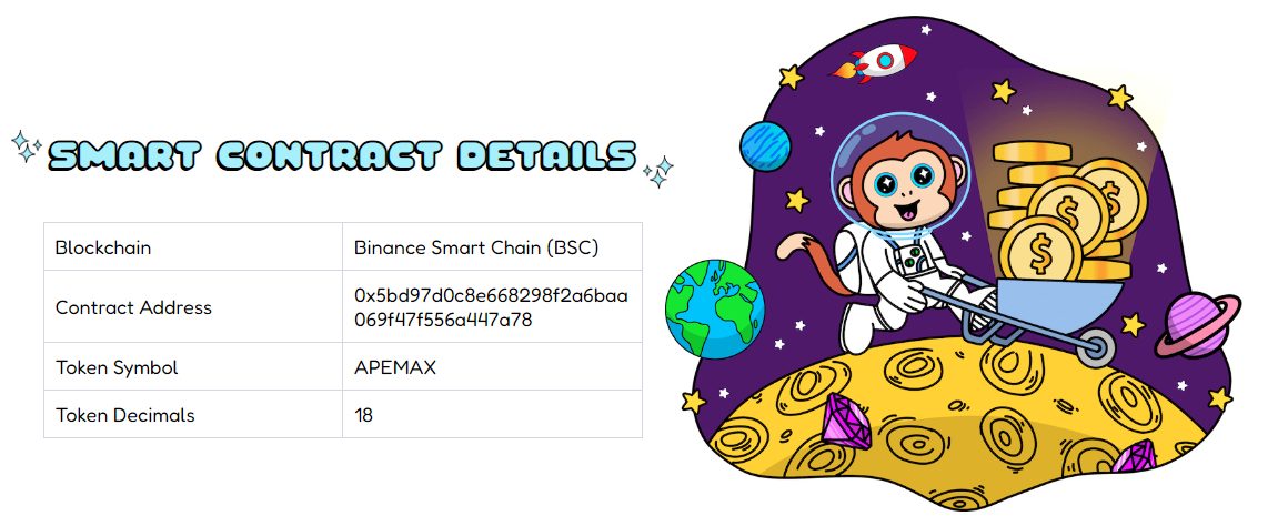 ApeMax smart contract details