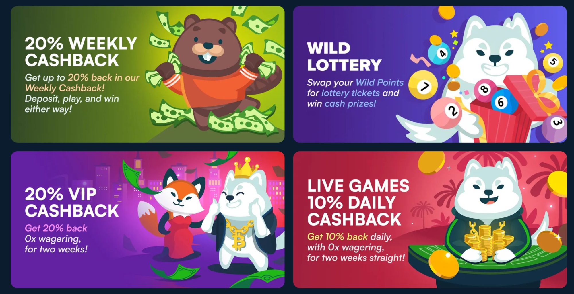 Wild.io Poker Casino Bonus Offers